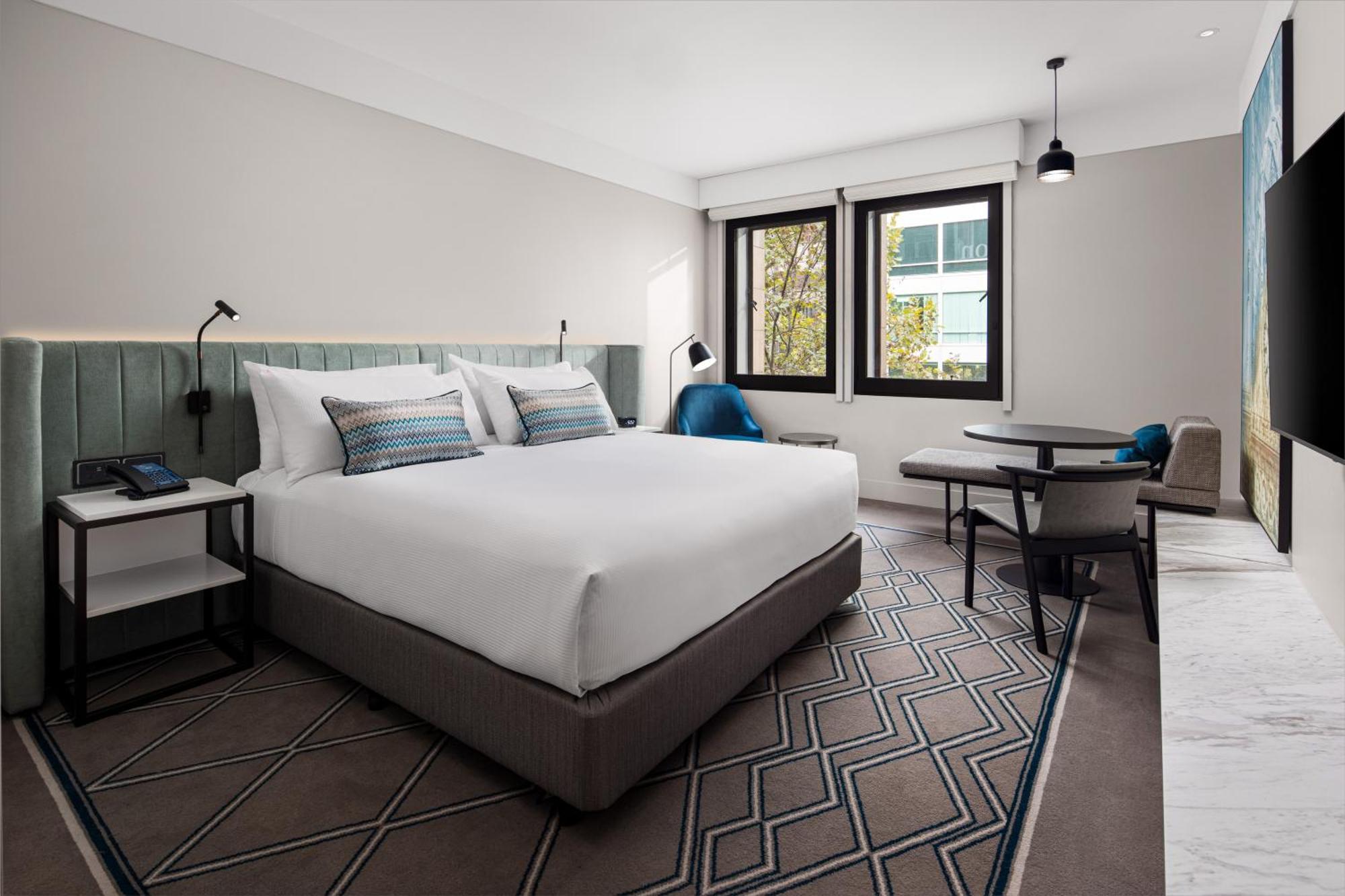 Hilton Melbourne Little Queen Street מראה חיצוני תמונה Deluxe King