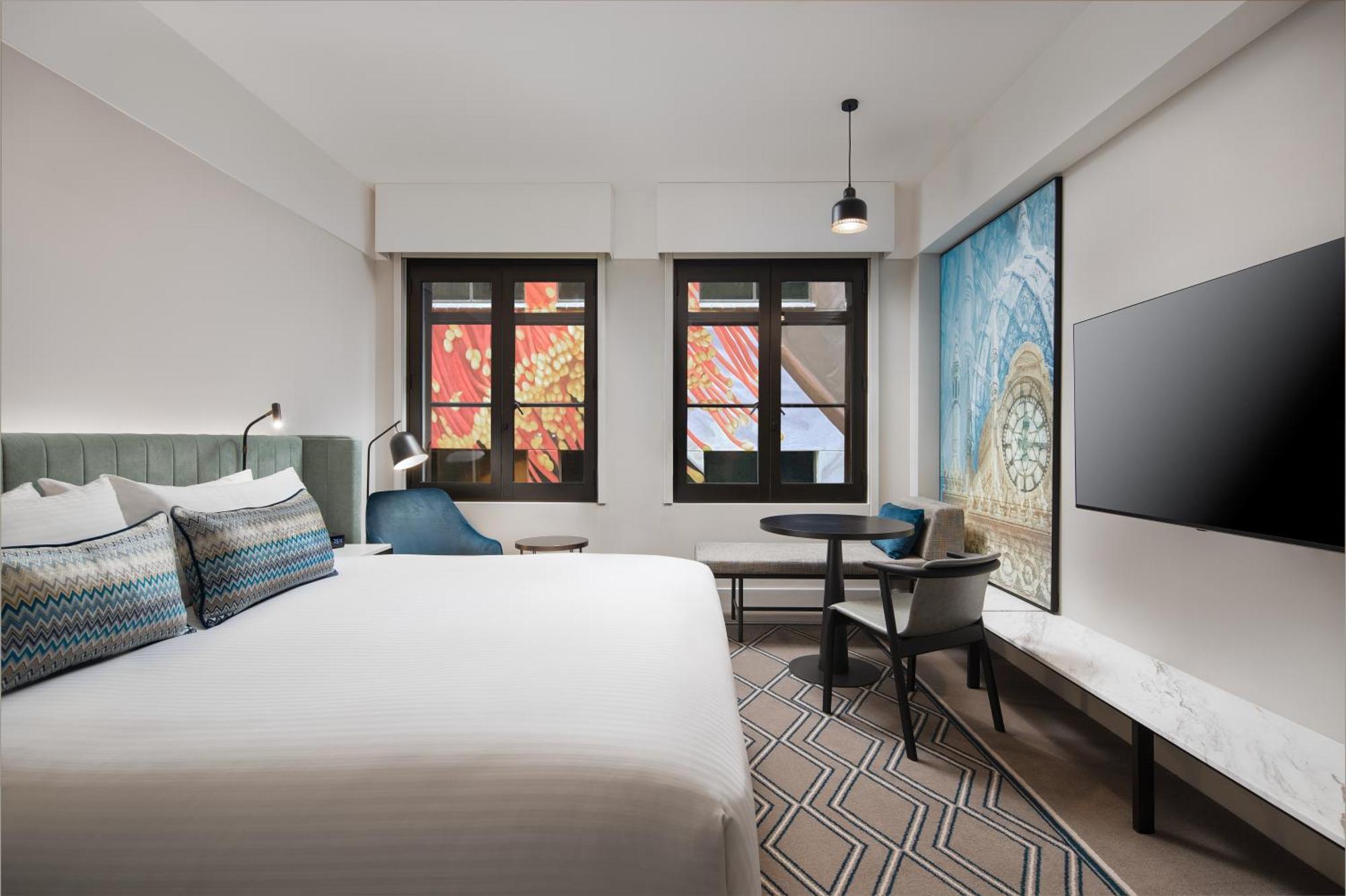 Hilton Melbourne Little Queen Street מראה חיצוני תמונה A room at the hotel