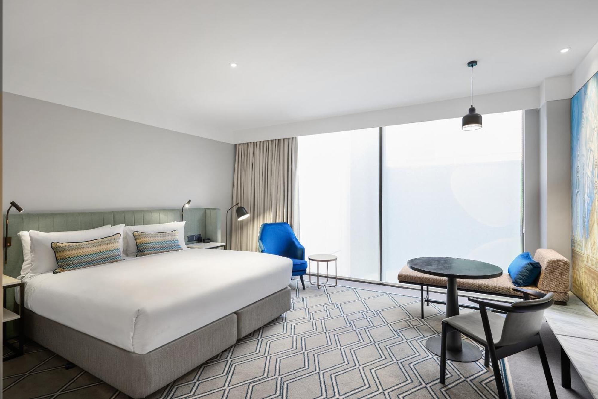 Hilton Melbourne Little Queen Street מראה חיצוני תמונה A room at the Hotel